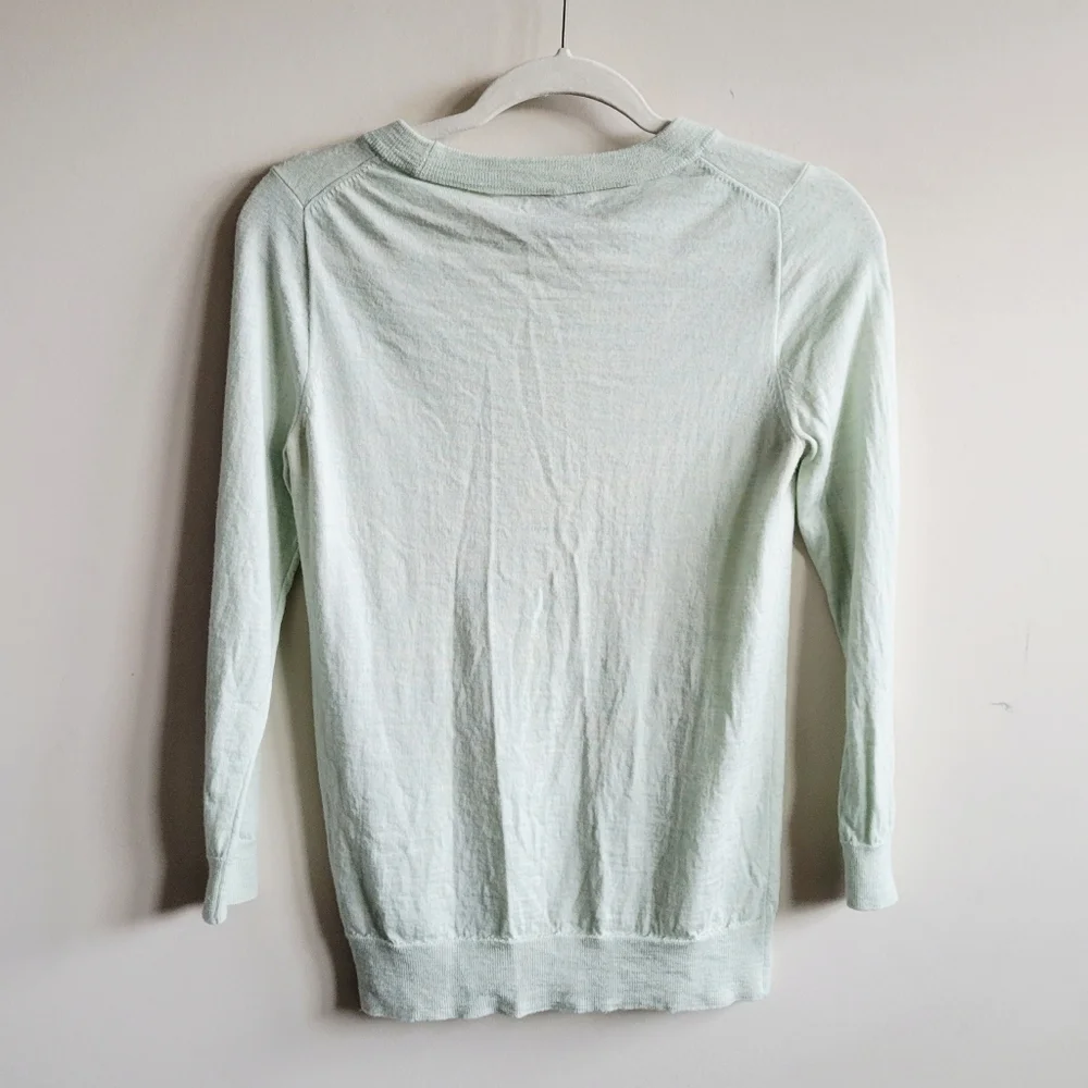J. Crew Crewneck Sweater In Mint